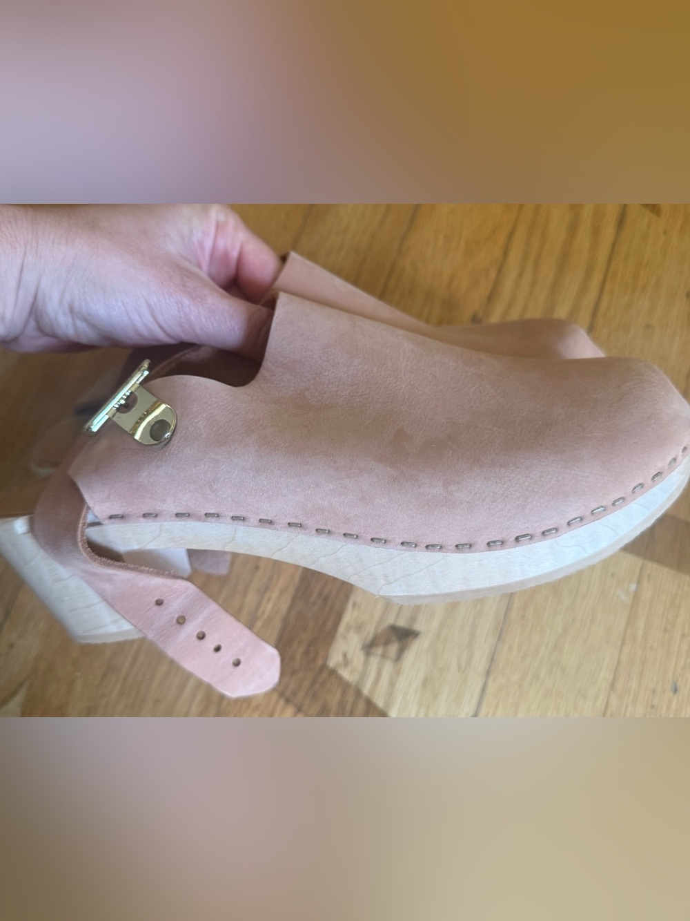 Bryr Blush Platform Clog